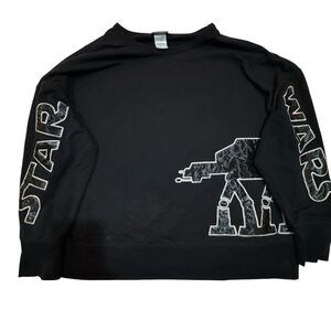 Star Wars AT-AT Crewneck Sweatshirt 3XL Oversized Streetwear